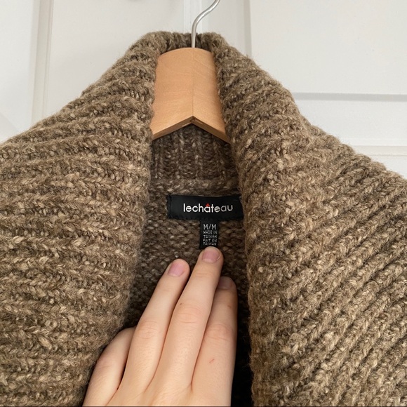 Women’s long knit cardigan - Picture 3 of 4